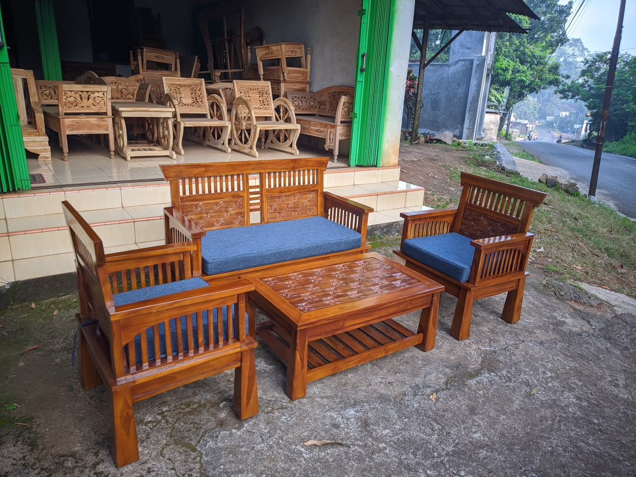 Kursi Tamu Jati Toraja